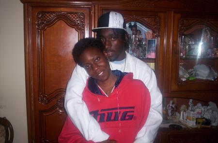 Mon couz Damien et Jennifer sa meuf!!!